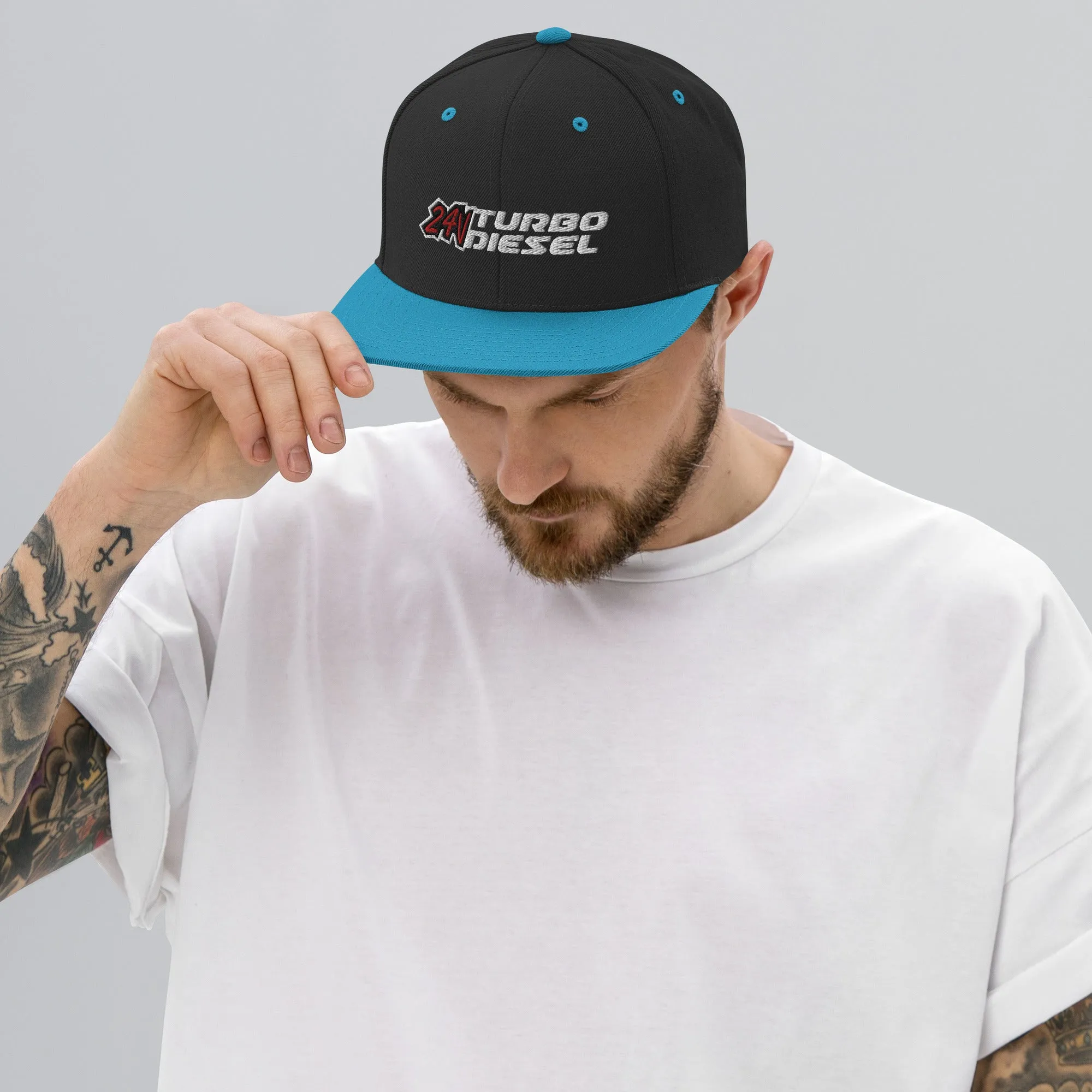 24v Turbo Diesel Snapback Hat