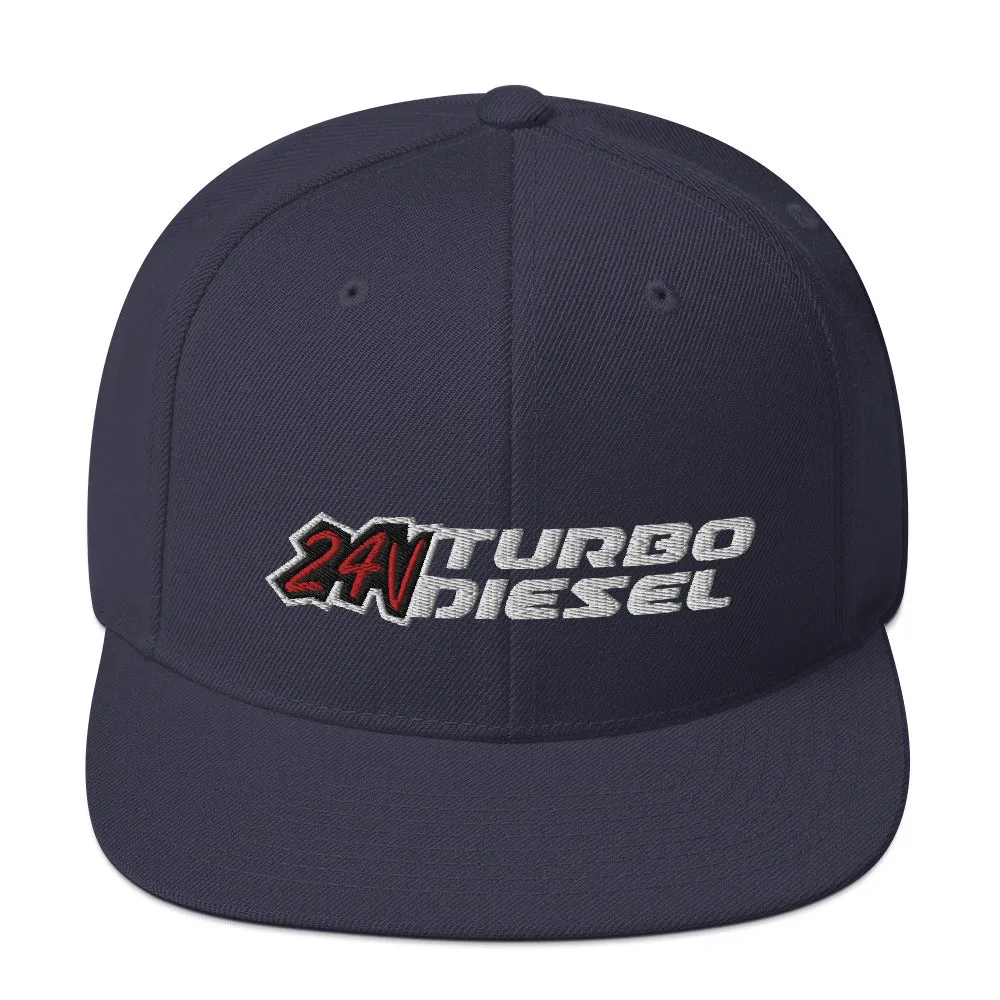 24v Turbo Diesel Snapback Hat