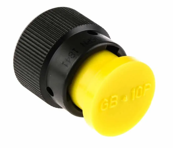 Amphenol Limited, 62GB 6 Way Cable Mount MIL Spec Circular Connector PlugOlive, Pin Contacts,Shell Size 10, Bayonet
