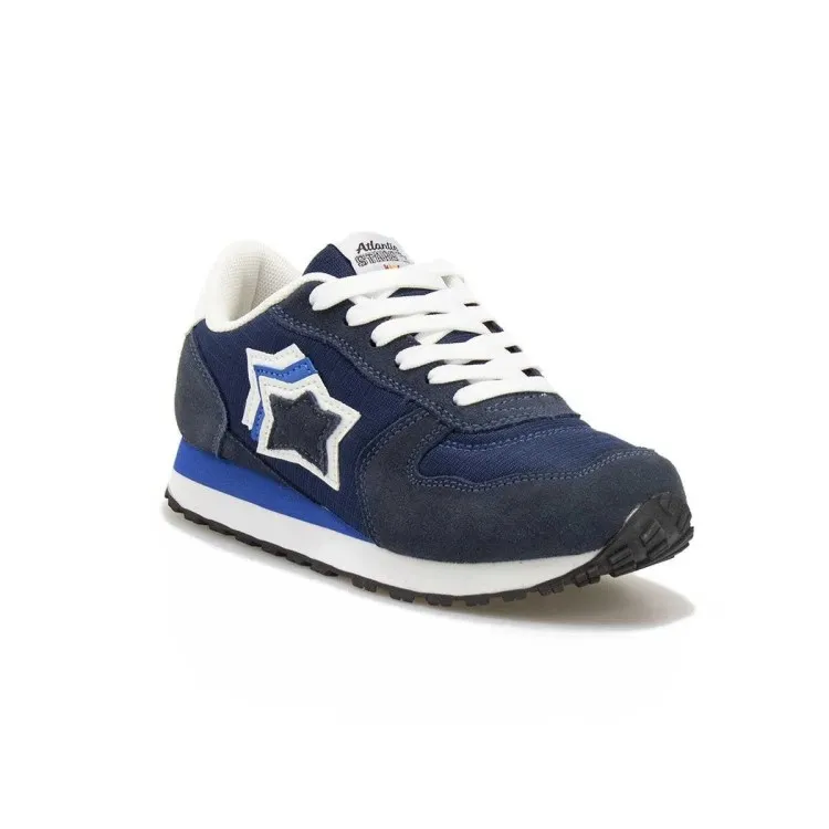 Atlantic Star ICARO9 Sneakers Ragazzo Stringate Blu