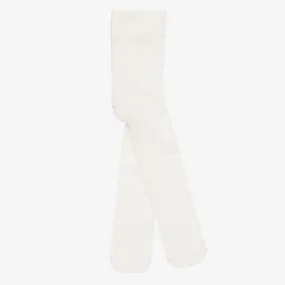 Baby Girls Ivory Dotted Tights