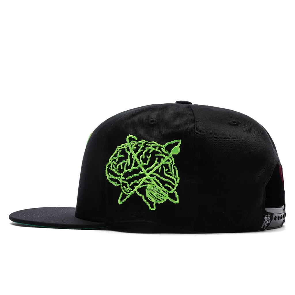 BB Flying B Snapback Hat - Black