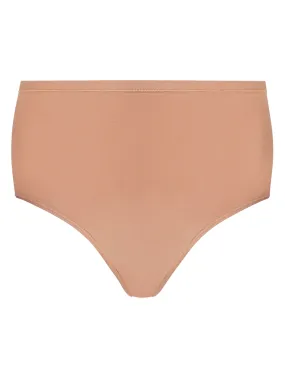 beYOUtiful - Slip alto in cotone elasticizzato extra fine - Nougat Bipack