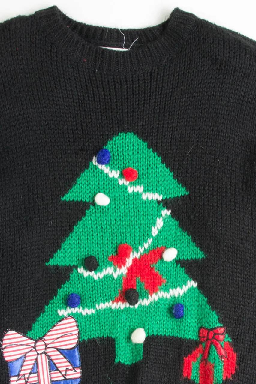 Black Ugly Christmas Pullover 50341