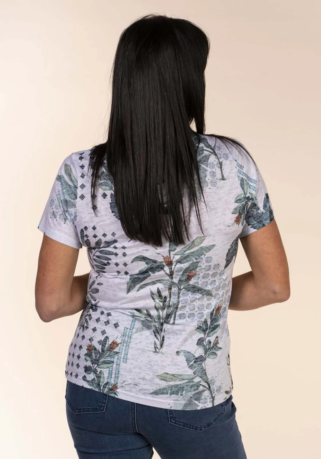 Burnout Print T-Shirt