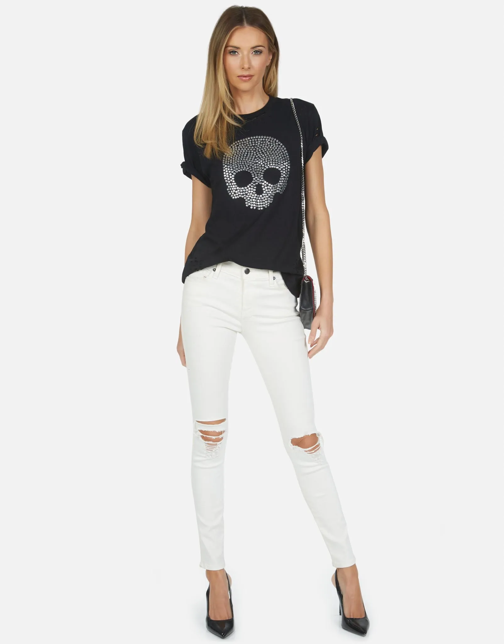 Capri Nailhead Skull