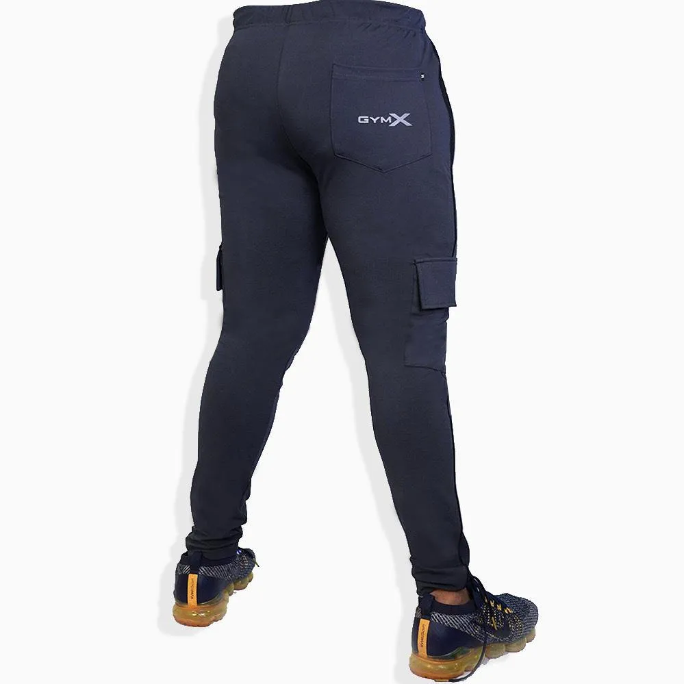 Cargo Joggers: Shadow Grey (5 Pockets)- Sale