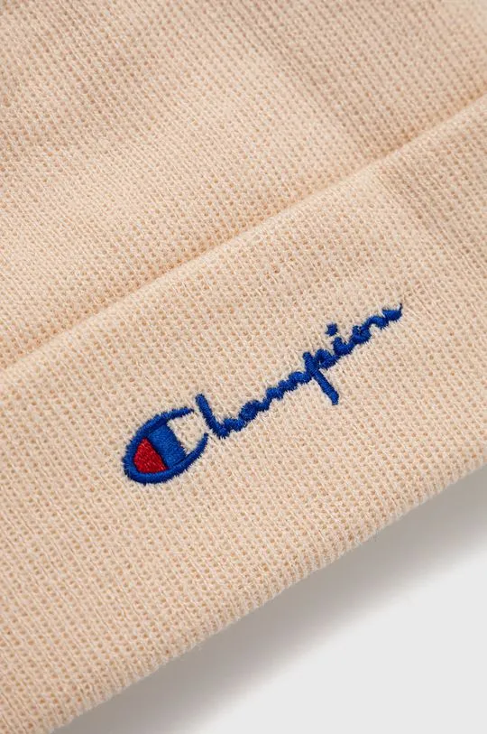 Champion beanie beige color