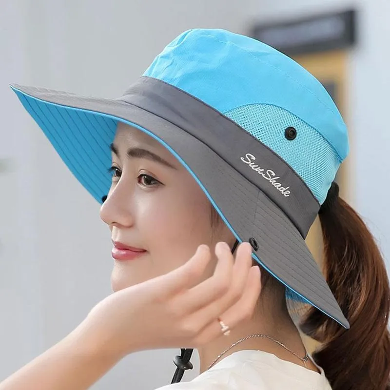 Chapeau de randonnée anti-UV UPF 50 + Sunshade - Sun Hat