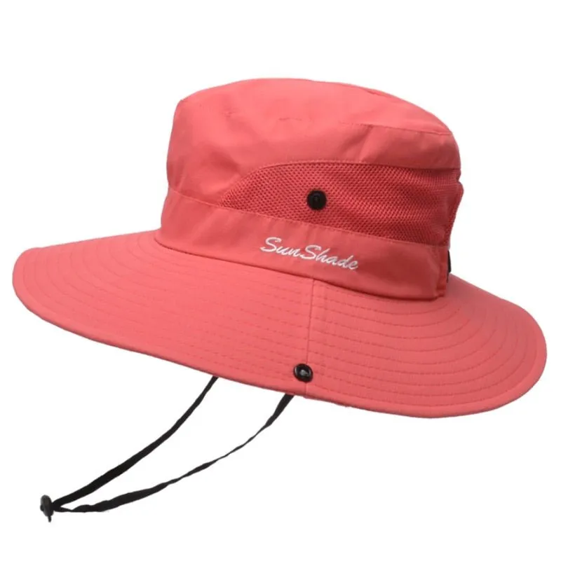 Chapeau de randonnée anti-UV UPF 50 + Sunshade - Sun Hat