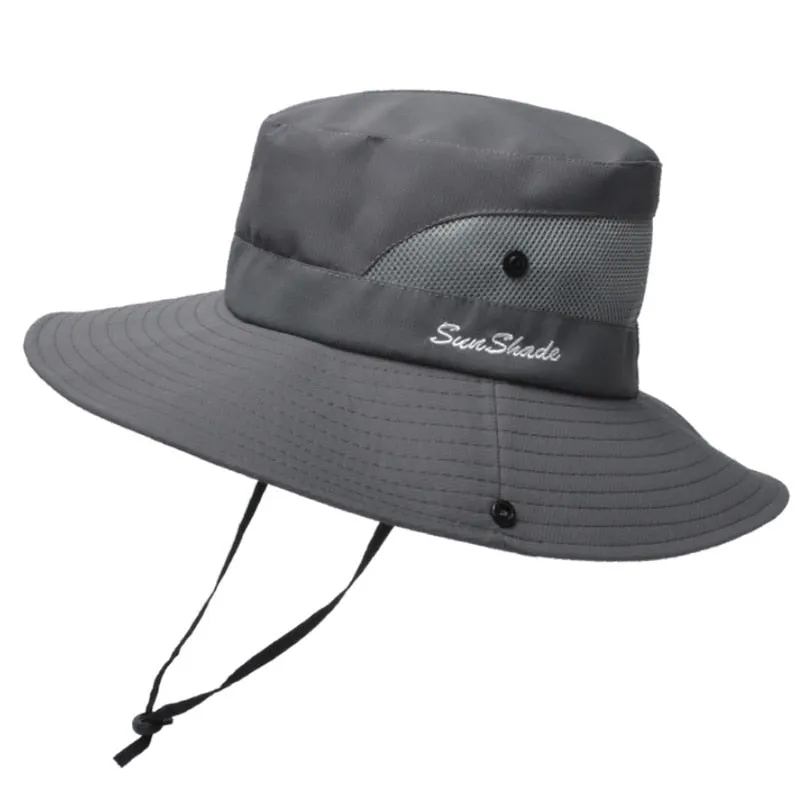 Chapeau de randonnée anti-UV UPF 50 + Sunshade - Sun Hat