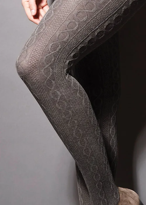 Charnos Marl Cable Cotton Tights ()