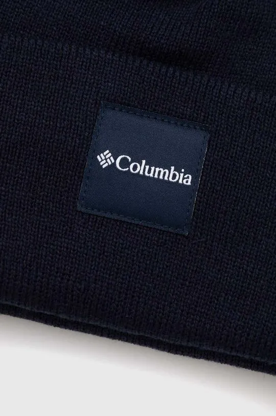 Columbia beanie City Trek Heavyweight Be navy blue color 1911251