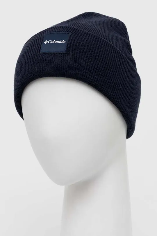 Columbia beanie City Trek Heavyweight Be navy blue color 1911251