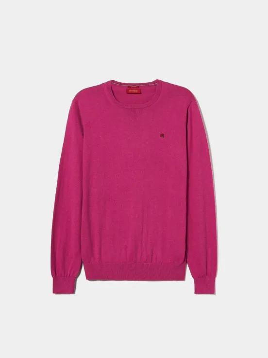 Cotton and cashmere sweater