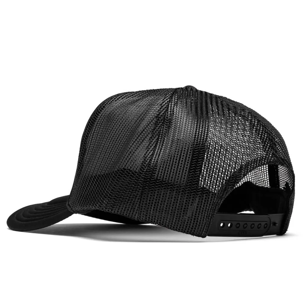 Crosshair Trucker Hat - Black