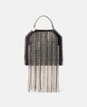 Crystal Fringe Falabella Tiny Tote Bag