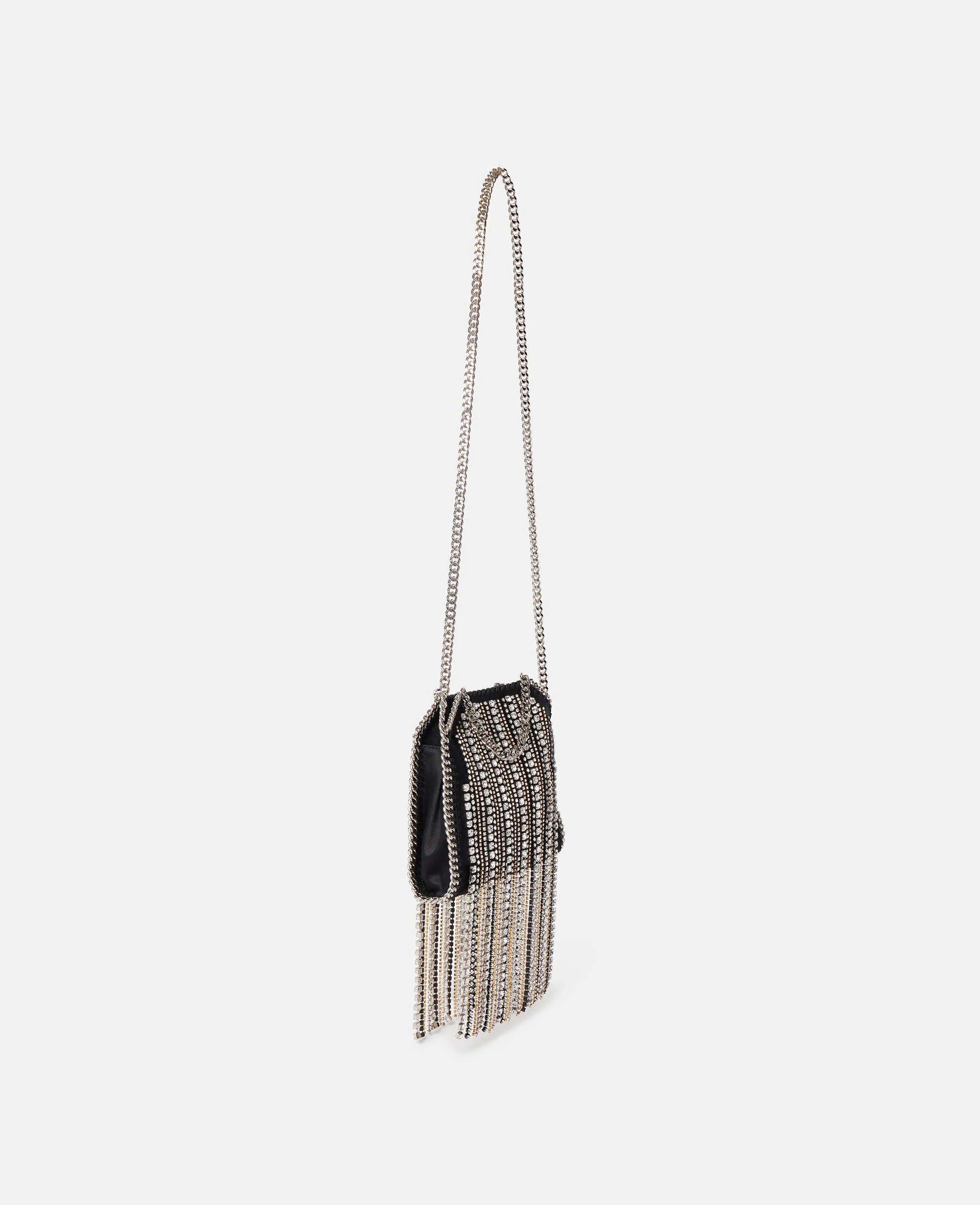 Crystal Fringe Falabella Tiny Tote Bag