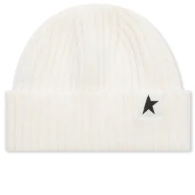 Damian Star Beanie - Off-White