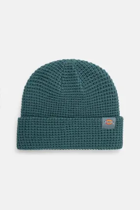 Dickies beanie Woodworth Waffle Beanie green color DK0A4XFD