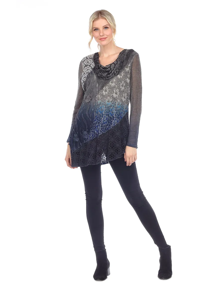 Dip Dye Multi Media Tunic