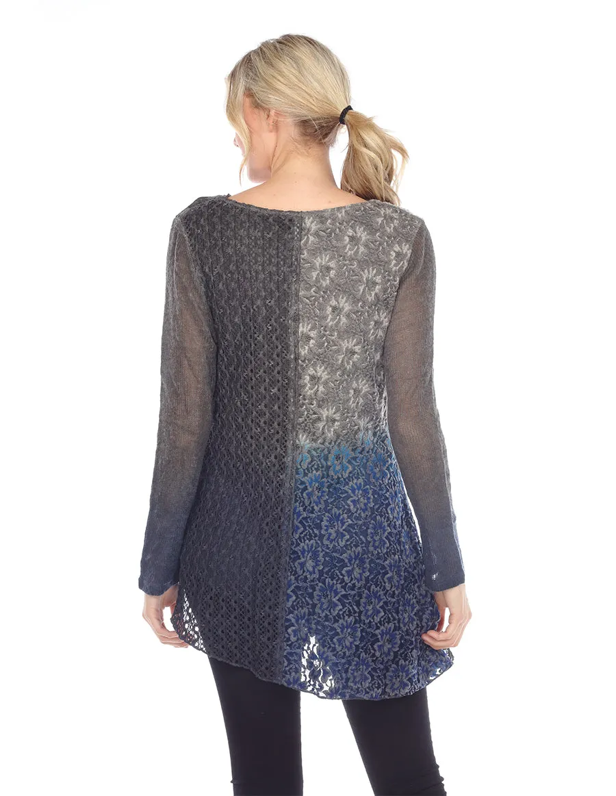 Dip Dye Multi Media Tunic