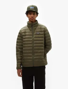 Down Sweater Jacket - Green