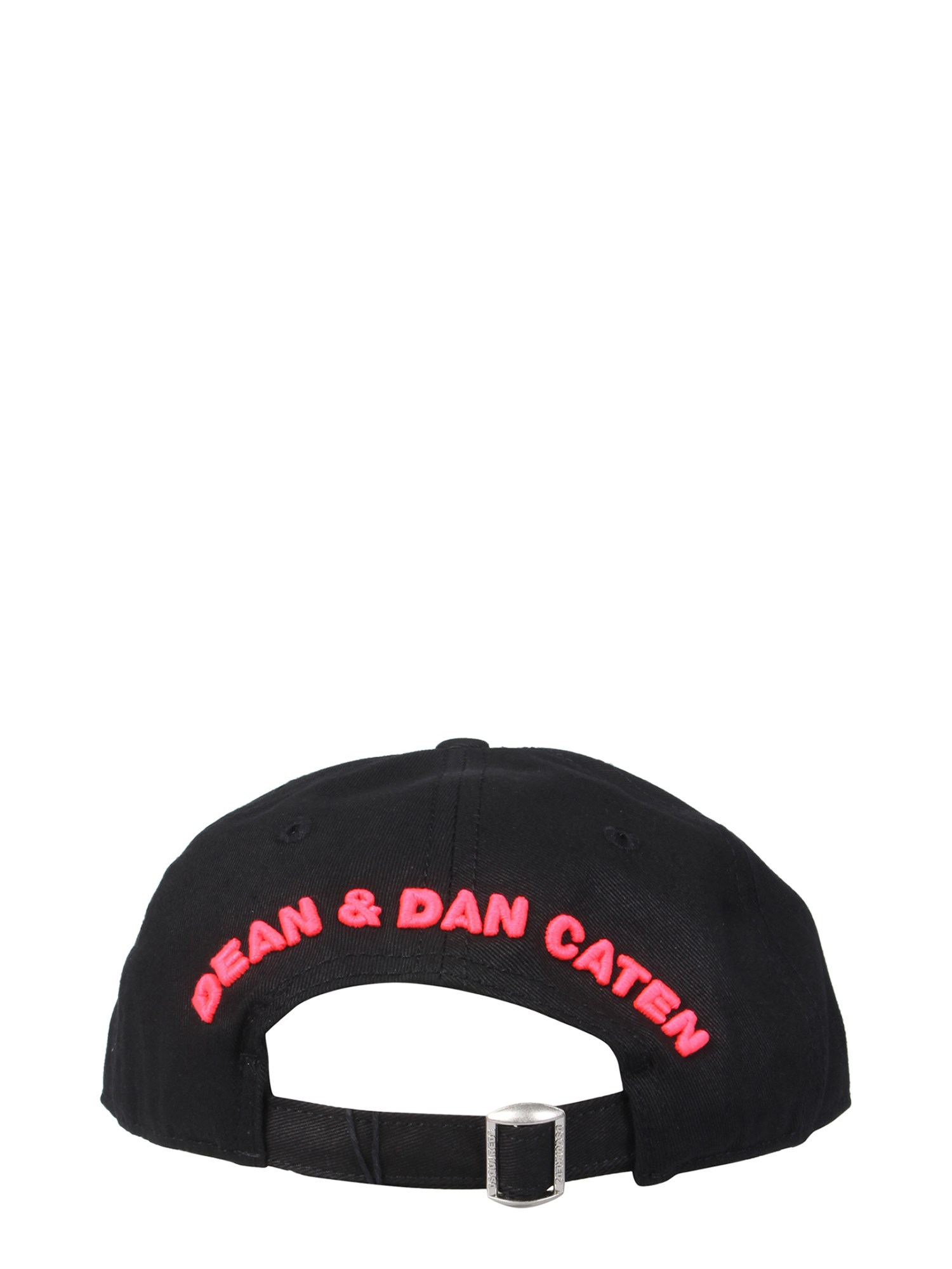 DSQUARED    COTTON BASEBALL HAT WITH LOGO