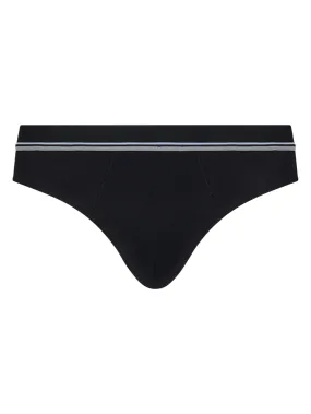 Dynamic - Slip in cotone elasticizzato - Nero Bipack