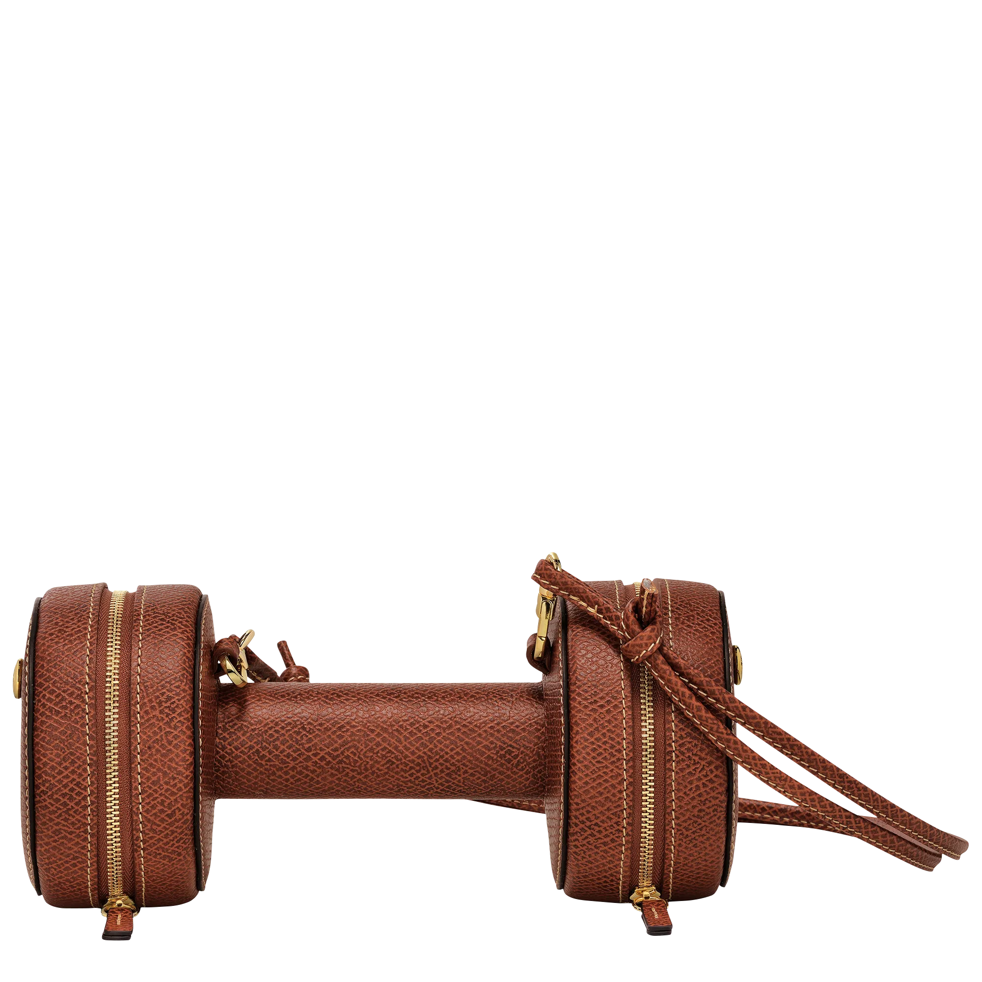 Épure S Crossbody bag Brown - Leather