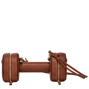 Épure S Crossbody bag Brown - Leather