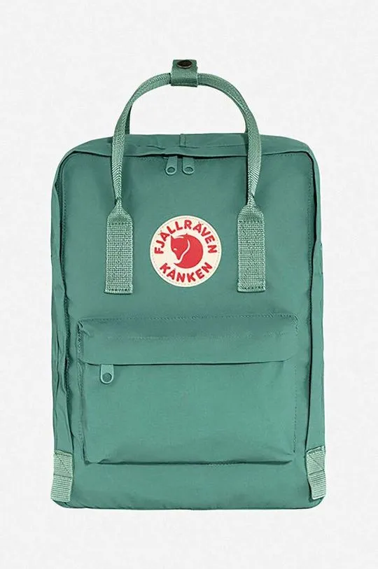 Fjallraven backpack Kanken green color