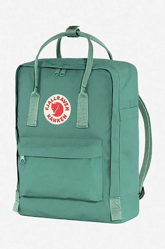 Fjallraven backpack Kanken green color