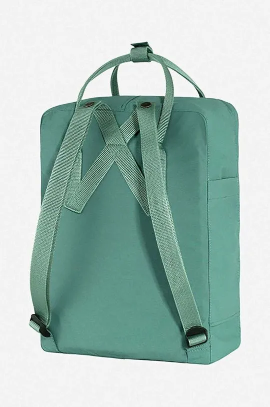 Fjallraven backpack Kanken green color