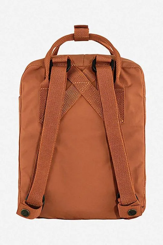 Fjallraven backpack Kanken Mini orange color