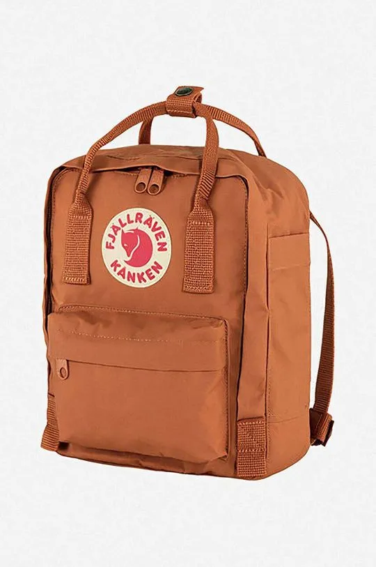 Fjallraven backpack Kanken Mini orange color