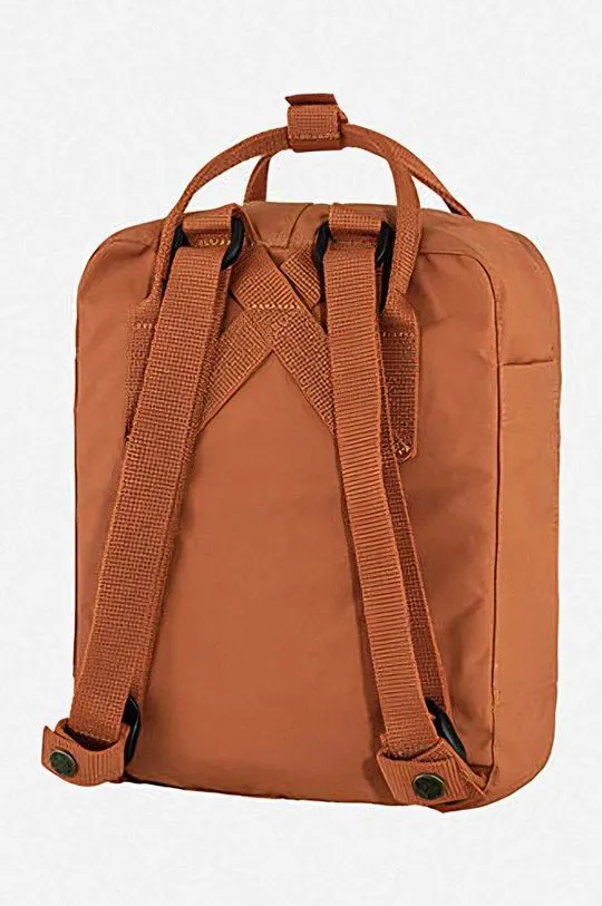 Fjallraven backpack Kanken Mini orange color