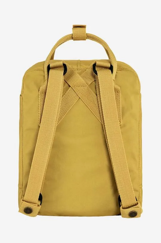 Fjallraven backpack Kanken Mini yellow color