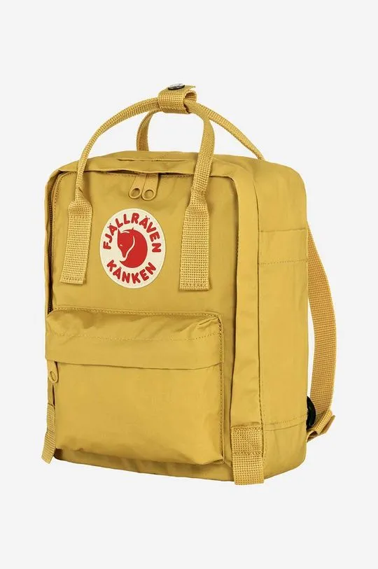 Fjallraven backpack Kanken Mini yellow color