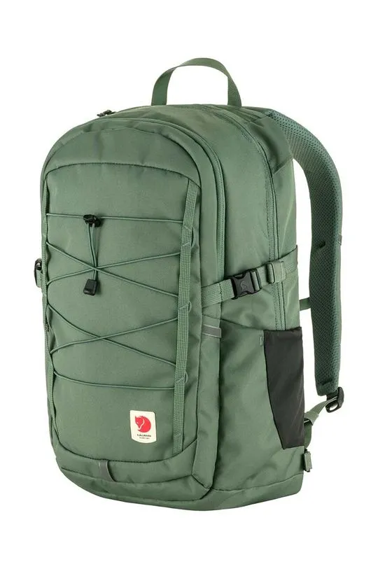 Fjallraven backpack Skule 28 green color smooth F23346.614