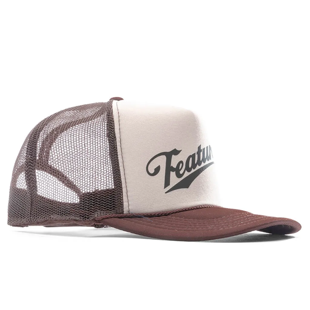 Frew Trucker Hat - Brown/Tan