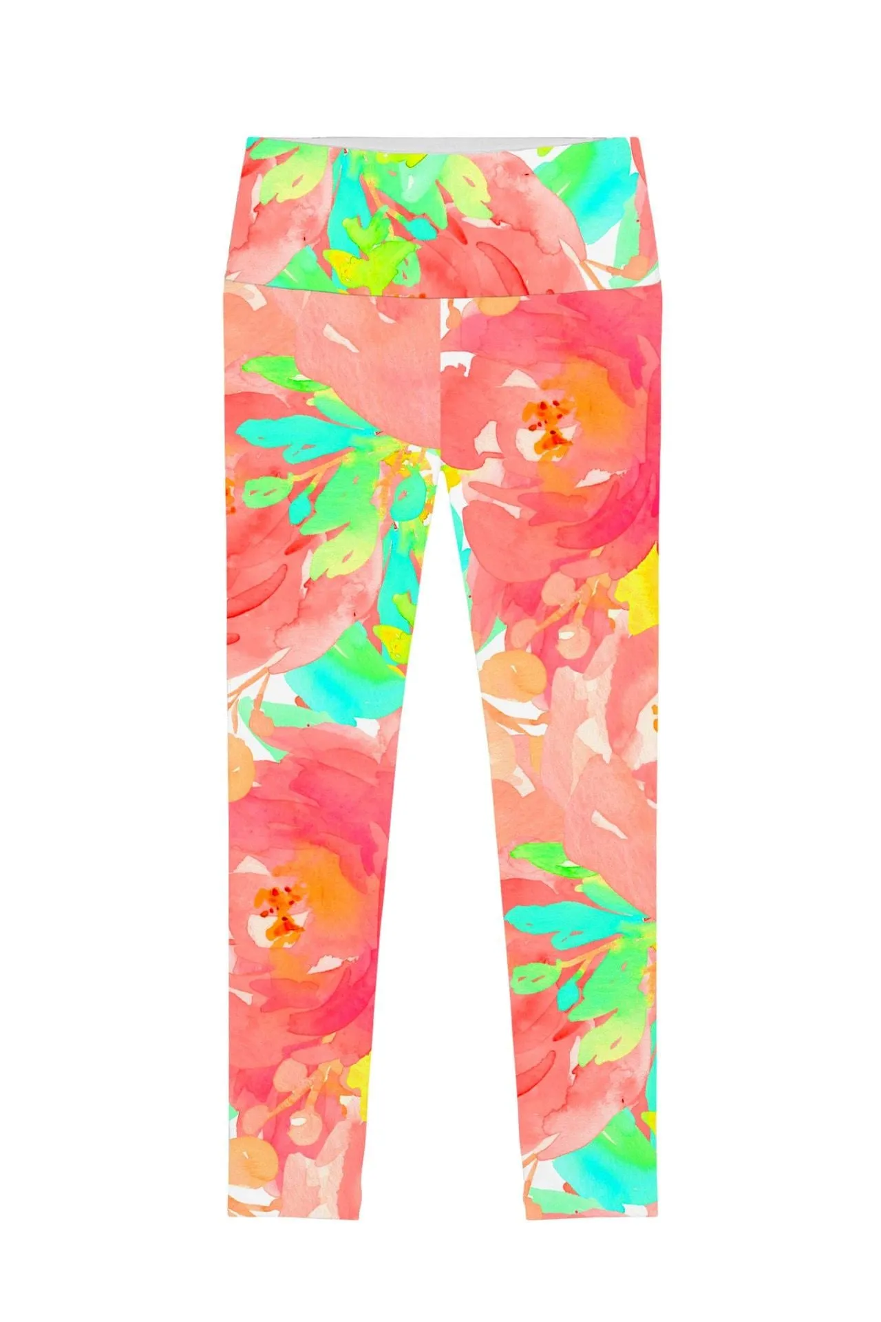 Good Idea Lucy Floral Print Performance Leggings - Women