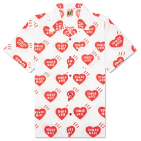 Heart Aloha Shirt - White