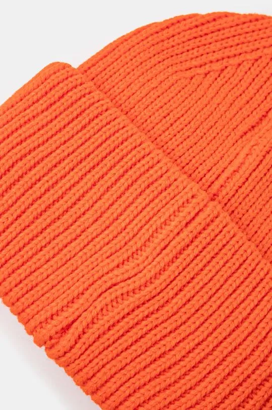 Helly Hansen beanie orange color thick knit 54020