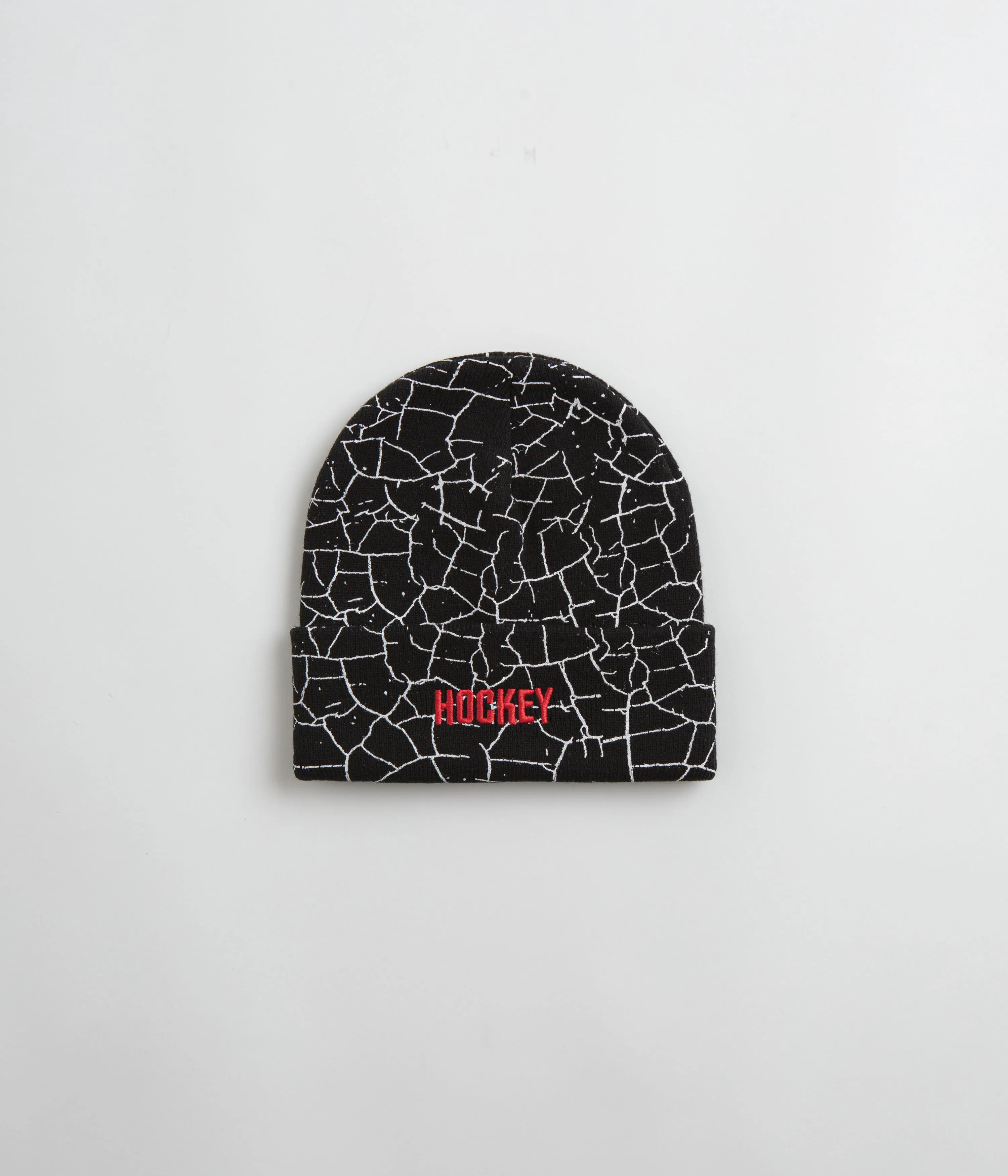 Hockey Crackle Beanie - Black