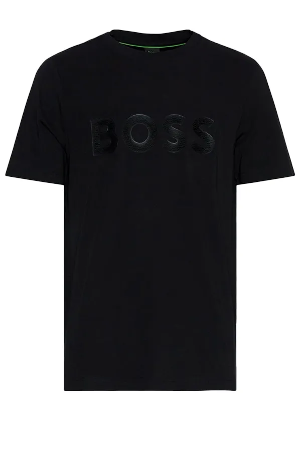 Hugo Boss Graphic Logo Tee Black