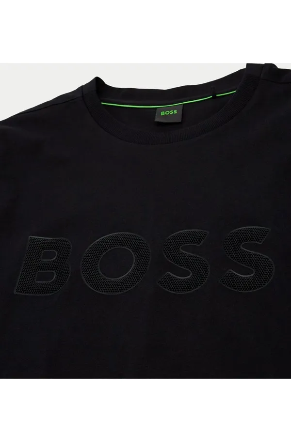 Hugo Boss Graphic Logo Tee Black