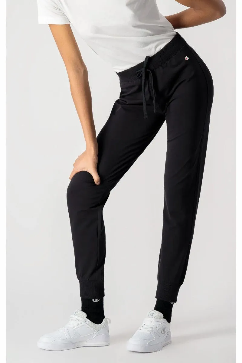 Joggers in cotone elasticizzato donna Nero