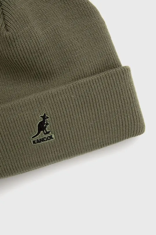 Kangol beanie green color