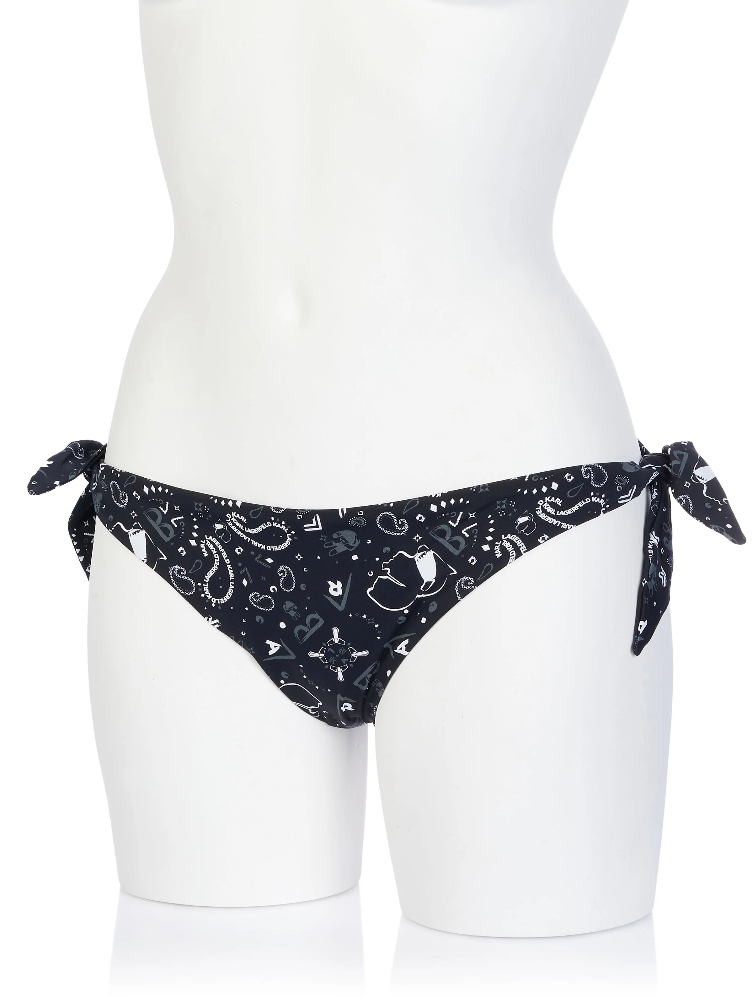 Karl Lagerfeld bikini bottom black